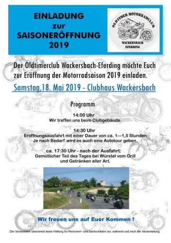 2019_05_18 OMC Wackersbach Einl