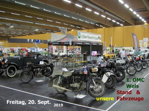 2019_09_20 OMC Messe unsere KFZ